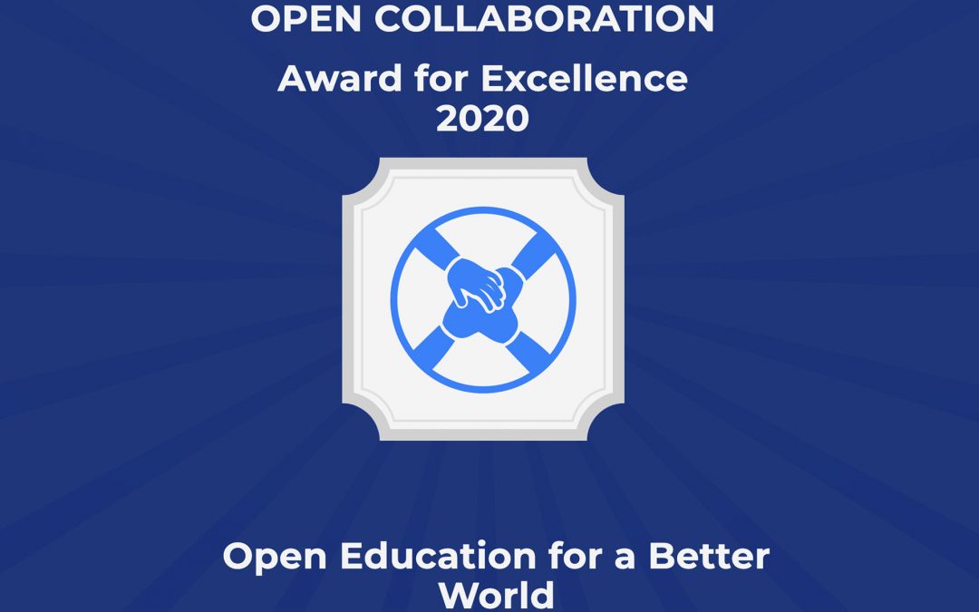 OE4BW is the recipient of the Open Collaboration Award for Excellence!