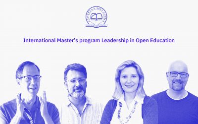 Inviting Candidates to Join the International Master’s Degree Program Leadership in Open Education