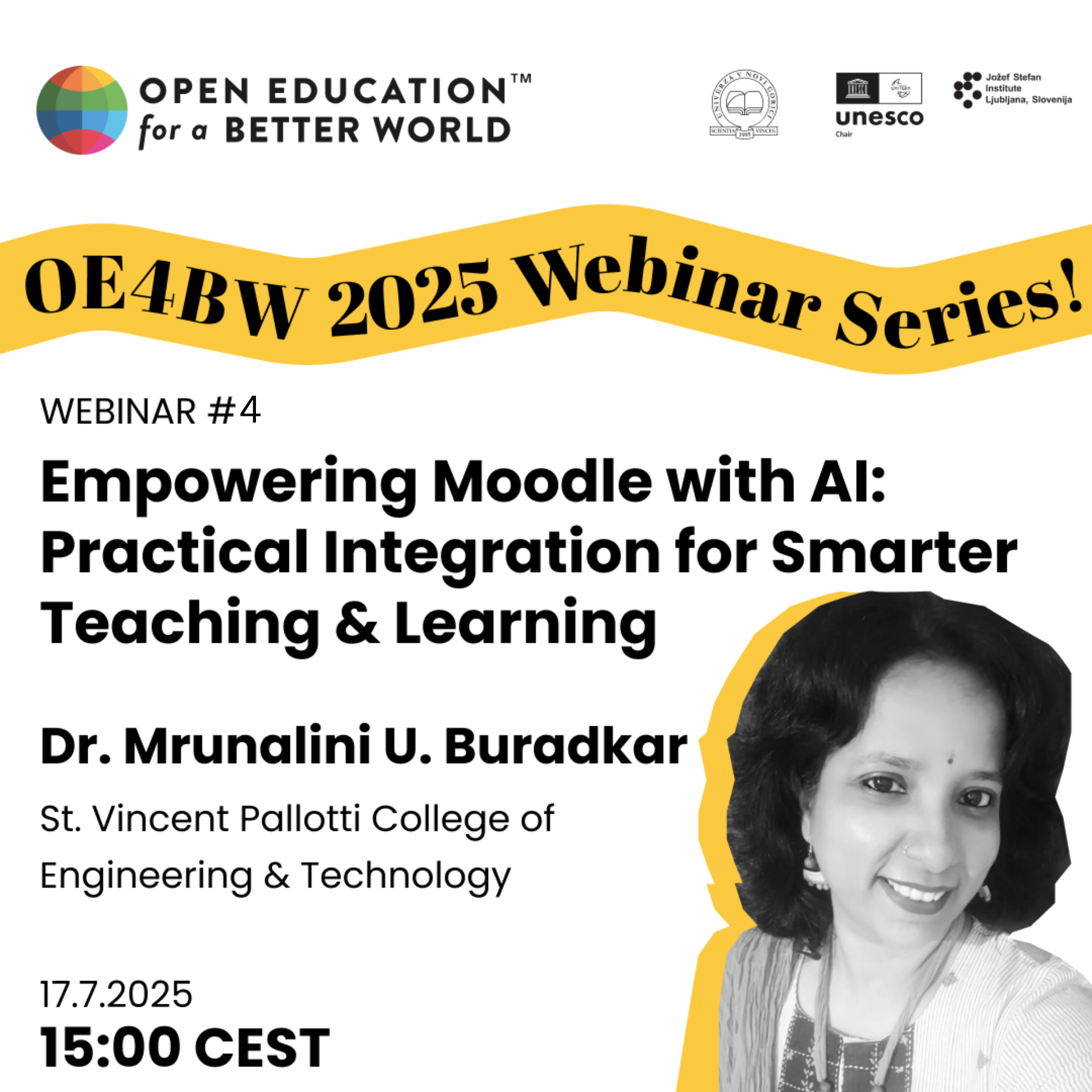 OE4BW Webinar no. 4 2025 Mrunalini Buradkar