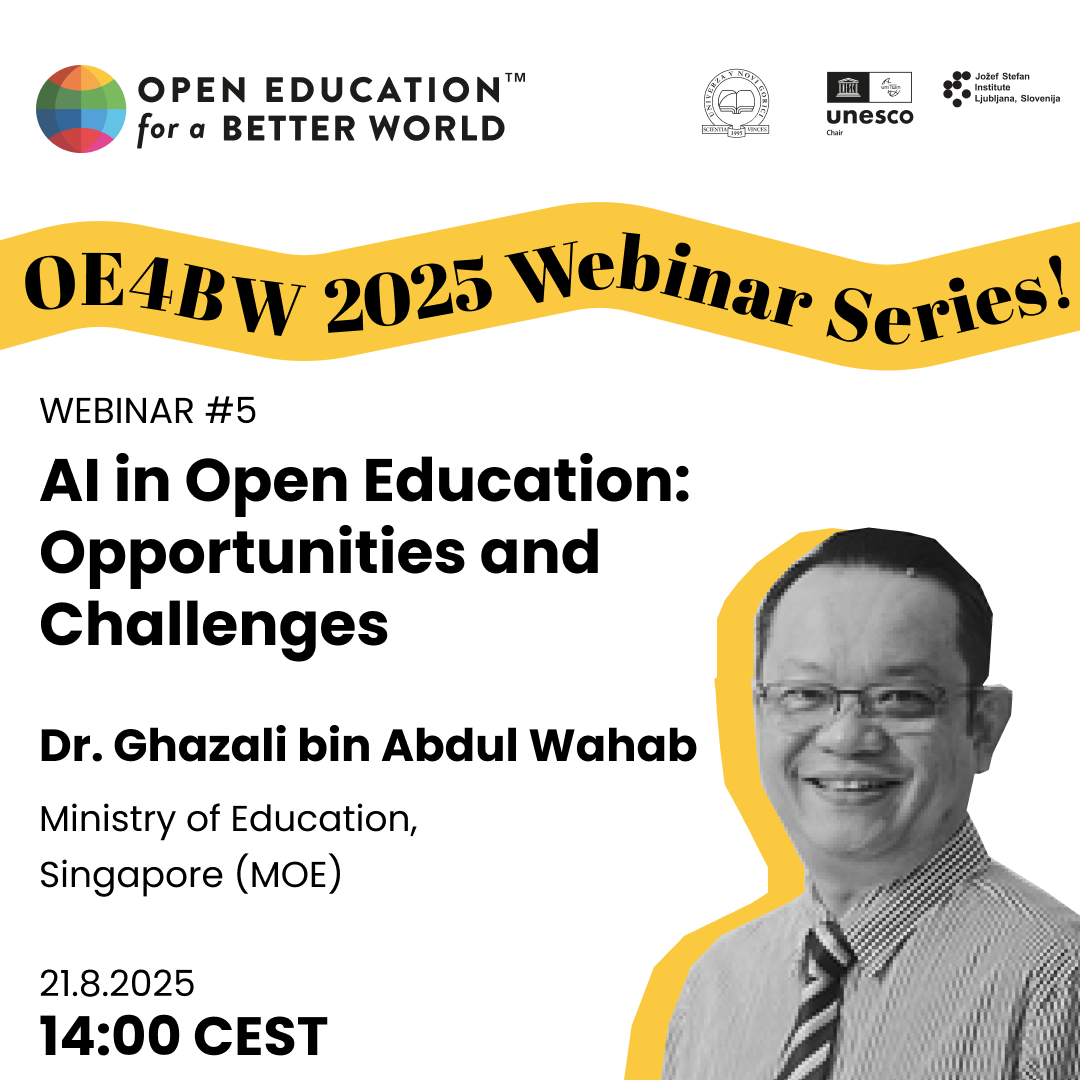 OE4BW 2025 Webinar 5 AI in Open Education